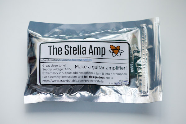 A picture of the Stella amp in its kit packaging